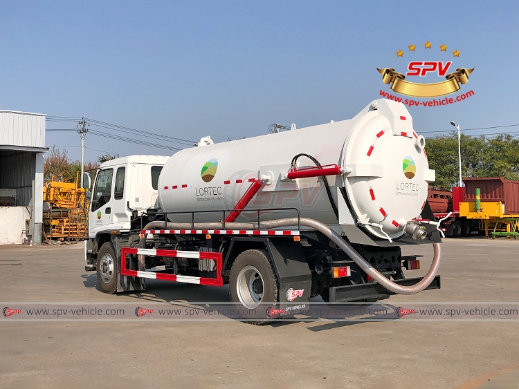 10,000 Litres Sewage Vacuum Tanker ISUZU - LB 10,000 Litres Sewage Vacuum Tanker ISUZU - LB